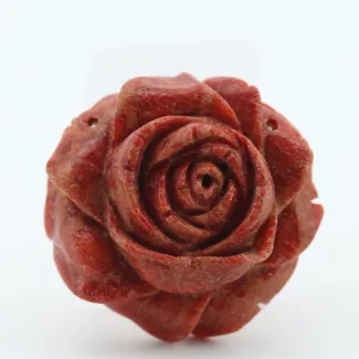 Coral colored rose, 38,1*36,28 mm